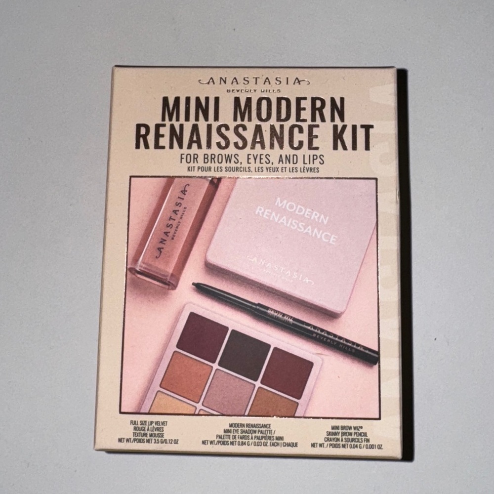 NEW IN BOX - ANASTASIA Mini Modern Renaissance Kit